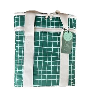 STATE Bags Wellington Cooler in Green Check